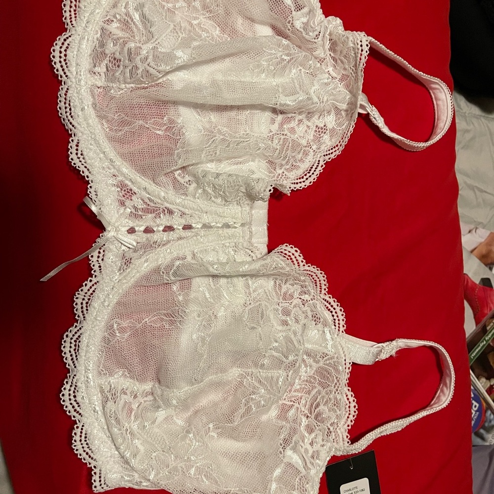 This is a brand new fredericks of Hollywood bra 42F. Never worn